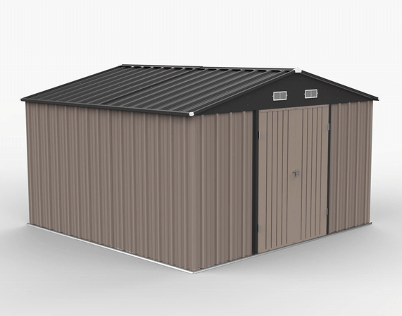 EcoSheds™ EXTRA LARGE 8x12ft METAL Outdoor Storage Sheds